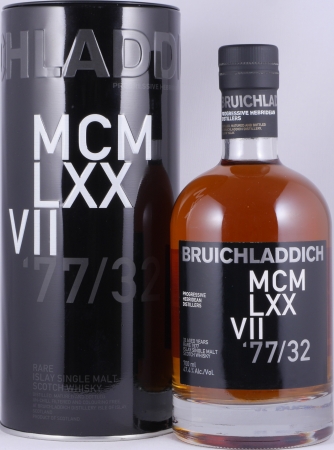 Bruichladdich 1977 MCMLXXVII DNA_2 Release 32 Years American Oak Bourbon Rare Islay Single Malt Scotch Whisky 47,4%