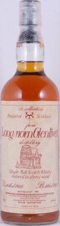 Longmorn-Glenlivet 1966 19 Years Sherry Wood Half Moon 2nd Collection Speyside Single Malt Scotch Whisky 57,0%