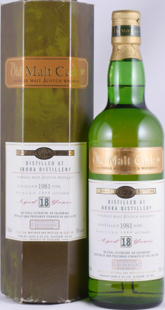 Brora 1981 18 Years Oak Cask Douglas Laing Old Malt Cask Single Cask Bottling Highland Single Malt Scotch Whisky 50,0%
