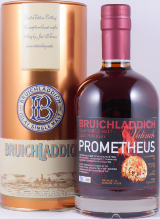 Bruichladdich 1990 22 Years Bourbon/Château Latour French Oak Cask No. 001 Valinch Prometheus Islay Single Malt Scotch Whisky 53,3%