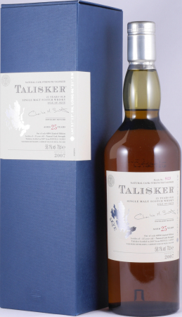 Talisker 25 Years Limited Edition 5th Special Release 2007 Isle of Skye Single Malt Scotch Whisky Cask Strength 58,1%