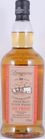 Longrow 10 Years 100 Proof Release 2006 Bourbon Casks Campbeltown Single Malt Scotch Whisky 57,0%
