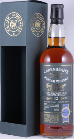 Hazelburn 2002 12 Years Bourbon Hogshead Cadenhead Campbeltown Single Malt Scotch Whisky Cask Strength 54,1%