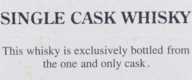 Single Cask Whisky