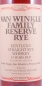 Preview: Van Winkle Family Reserve 13 Years No. 2402 Pappy van Winkles Private Stock Stitzel-Weller Lawrenceburg Kentucky Straight Rye Whiskey 47.8%