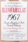 Preview: Glenfarclas 1967 33 Years Sherry Cask No. 5109 Old Stock Reserve Vintage Selection Highland Single Malt Scotch Whisky 57.3%