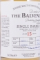 Preview: Balvenie 1995 15 Years Oak Cask No. 9369 Single Barrel Highland Single Malt Scotch Whisky 47.8%