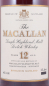 Preview: Macallan 12 Years Sherry Wood Golden Screw Cap Highland Single Malt Scotch Whisky 43,0% 1,0 L