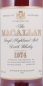 Preview: Macallan 1974 18 Years Sherry Wood Highland Single Malt Scotch Whisky 43,0%