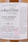 Preview: Balvenie 1980 15 Years Single Barrel Cask No. 12505 Highland Single Malt Scotch Whisky 50.4% 1.0 L