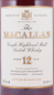 Preview: Macallan 12 Years Sherry Wood Golden Screw Cap Highland Single Malt Scotch Whisky 43,0% 1,0 L