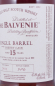Preview: Balvenie 1999 15 Years Single Barrel European Oak Sherry Cask No. 2801 Highland Single Malt Scotch Whisky 47,8%