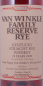 Preview: Van Winkle Family Reserve 13 Years No. C1773 Pappy van Winkles Private Stock Kentucky Straight Rye Whiskey 47.8%