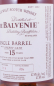 Preview: Balvenie 15 Years Single Barrel European Oak Sherry Cask No. 779 Highland Single Malt Scotch Whisky 47,8%