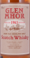 Preview: Glen Mhor 1963 30 Years Gordon and MacPhail Distillery Label Gold Screw Cap Rare Old Highland Single Malt Scotch Whisky 40.0%
