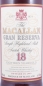 Preview: Macallan Gran Reserva 1980 18 Years Sherry Wood Highland Single Malt Scotch Whisky Wooden Box 40,0%