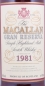 Preview: Macallan 1981 Gran Reserva 18 Years Sherry Wood Highland Single Malt Scotch Whisky 40,0%