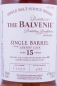 Preview: Balvenie 2001 15 Years Single Barrel Sherry Cask No. 11269 Highland Single Malt Scotch Whisky 47,8%