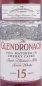 Preview: Glendronach 15 Years Old Bottling 100% Matured in Sherry Casks Highland Single Malt Scotch Whisky 40.0%