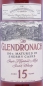 Preview: Glendronach 15 Years Old Bottling 100% Matured in Sherry Casks Highland Single Malt Scotch Whisky 40,0%