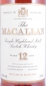 Preview: Macallan 12 Years Sherry Wood Highland Single Malt Scotch Whisky 43,0% old Bottling für JUMAC GmbH Bonn