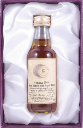 Glenfarclas 1964 30 Years Sherry Butt Cask No. 4996 Miniatur Signatory Vintage Highland Single Malt Scotch Whisky 54,1%
