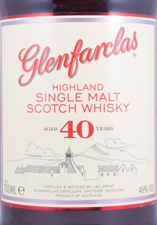 Glenfarclas 40 Years Oloroso Sherry Casks Limited 2011 Edition Highland Single Malt Scotch Whisky 46.0%