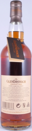 Glendronach 1995 18 Years Oloroso Sherry Butt No. 1557 Highland Single Malt Scotch Whisky Cask Strength 53,8%