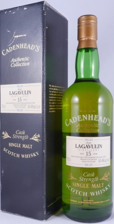 Lagavulin 1978 15 Years Oak Cask Cadenheads Authentic Collection Islay Single Malt Scotch Whisky Cask Strength 64.4%
