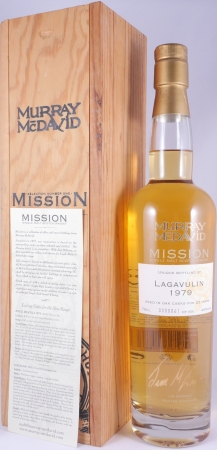 Lagavulin 1979 23 Years 1st Fill American Oak Murray McDavid Mission Edition Selection Number One Islay Single Malt Scotch Whisky 46.0%