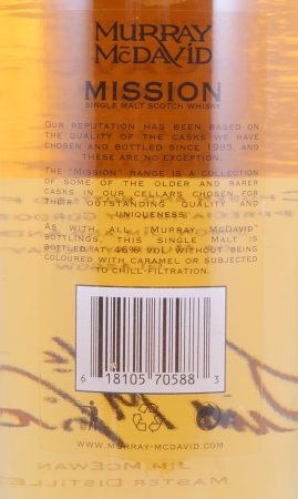 Lagavulin 1979 23 Years 1st Fill American Oak Murray McDavid Mission Edition Selection Number One Islay Single Malt Scotch Whisky 46.0%