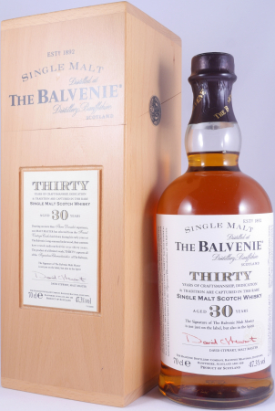 Balvenie Thirty 30 Years Edition 2006 Bourbon Casks und Oloroso Sherry Butts Highland Single Malt Scotch Whisky 47,3%