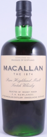 Macallan The 1874 Replica 1st Edition Pure Highland Single Malt Scotch Whisky 45.0%