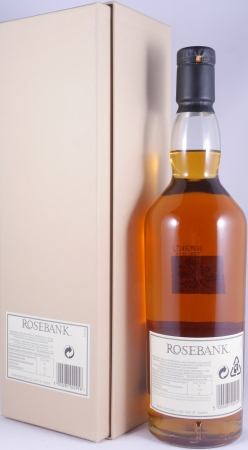 Rosebank 1981 25 Years Special Release 2007 Limited Edition Triple Distilled Lowland Single Malt Scotch Whisky Cask Strength 61.4%
