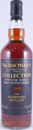 Glenrothes 1969 43 Years Gordon und MacPhail The MacPhails Collection Speyside Single Malt Scotch Whisky 43,0%