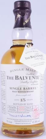 Balvenie 1991 15 Years Oak Cask No. 1117 Single Barrel Highland Single Malt Scotch Whisky 47,8%