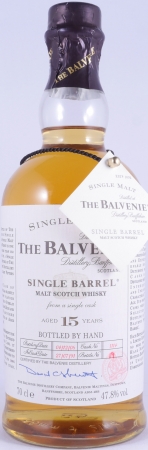 Balvenie 1991 15 Years Oak Cask No. 1114 Single Barrel Highland Single Malt Scotch Whisky 47.8%
