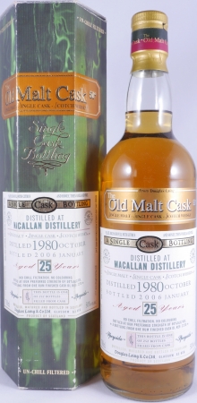Macallan 1980 25 Years Rum Finished Cask DL 2270 Douglas Laing Old Malt Cask Highland Single Malt Scotch Whisky 50,0%