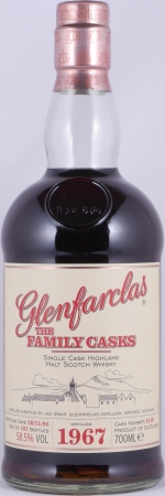 Glenfarclas 1967 39 Years The Family Casks Release 2006 First Fill Sherry Hogshead Cask No. 5118 Highland Single Malt Scotch Whisky 58,5%