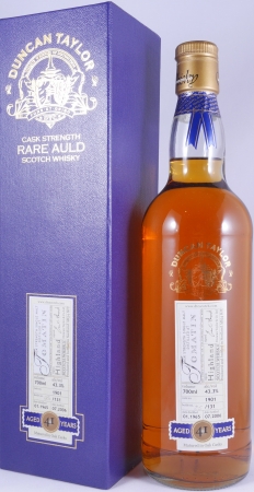 Tomatin 1965 41 Years Oak Cask No. 1901 Duncan Taylor Cask Strength Rare Auld Edition Highland Single Malt Scotch Whisky 43,3%