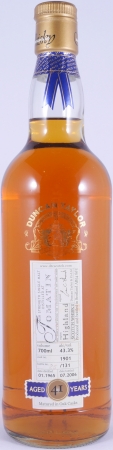 Tomatin 1965 41 Years Oak Cask No. 1901 Duncan Taylor Cask Strength Rare Auld Edition Highland Single Malt Scotch Whisky 43.3%