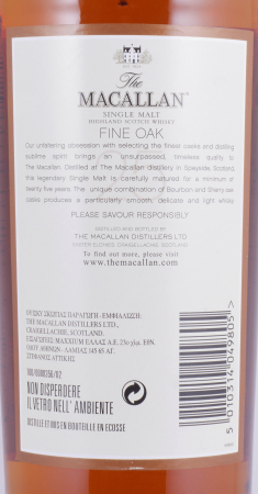 Macallan 25 Years Fine Oak Bourbon und Sherry Oak Casks Highland Single Malt Scotch Whisky 43,0%
