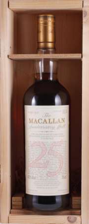 Macallan 1968 25 Years Sherry Oak The Anniversary Malt Special Bottling Highland Single Malt Scotch Whisky 43,0%