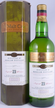 Macallan 1977 23 Years Oak Cask Douglas Laing Old Malt Cask Single Cask Bottling Highland Single Malt Scotch Whisky 50,0%