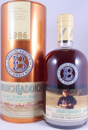 Bruichladdich 1986 20 Years Sherry Butt Cask No. 2 Special Exclusive Islay Single Malt Scotch Whisky 54.9%