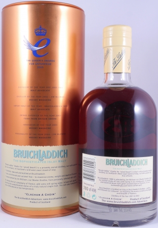 Bruichladdich 1986 20 Years Sherry Butt Cask No. 2 Special Exclusive Islay Single Malt Scotch Whisky 54.9%