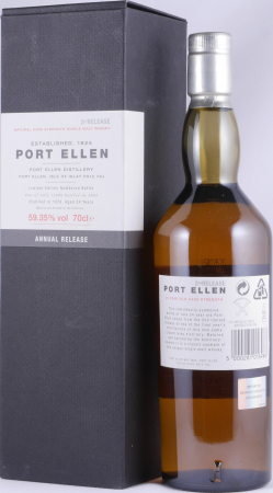 Port Ellen 1978 24 Years 2nd Annual Release 2002 Limited Edition Islay Single Malt Scotch Whisky Cask Strength 59.35%