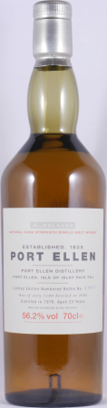 Port Ellen 1978 25 Years 4th Annual Release Limited 2004 Edition Islay Single Malt Scotch Whisky 56.2%