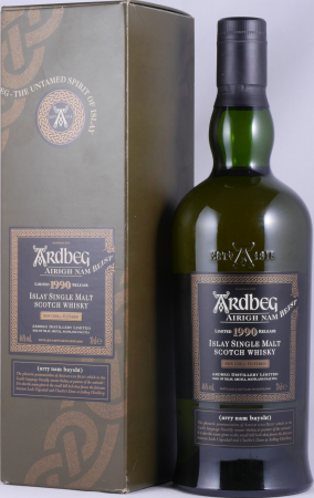 Ardbeg Airigh Nam Beist 1990 Bottled in the Year 2006 Limited Edition Islay Single Malt Scotch Whisky 46.0%