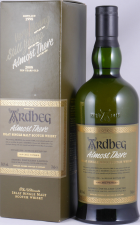 Ardbeg 1998 Almost There 3rd Release Committee Approved Limited Edition 2007 Islay Single Malt Scotch Whisky 54.1%